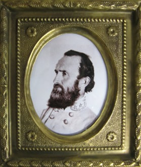General Stonewall Jackson, Brass Frame
